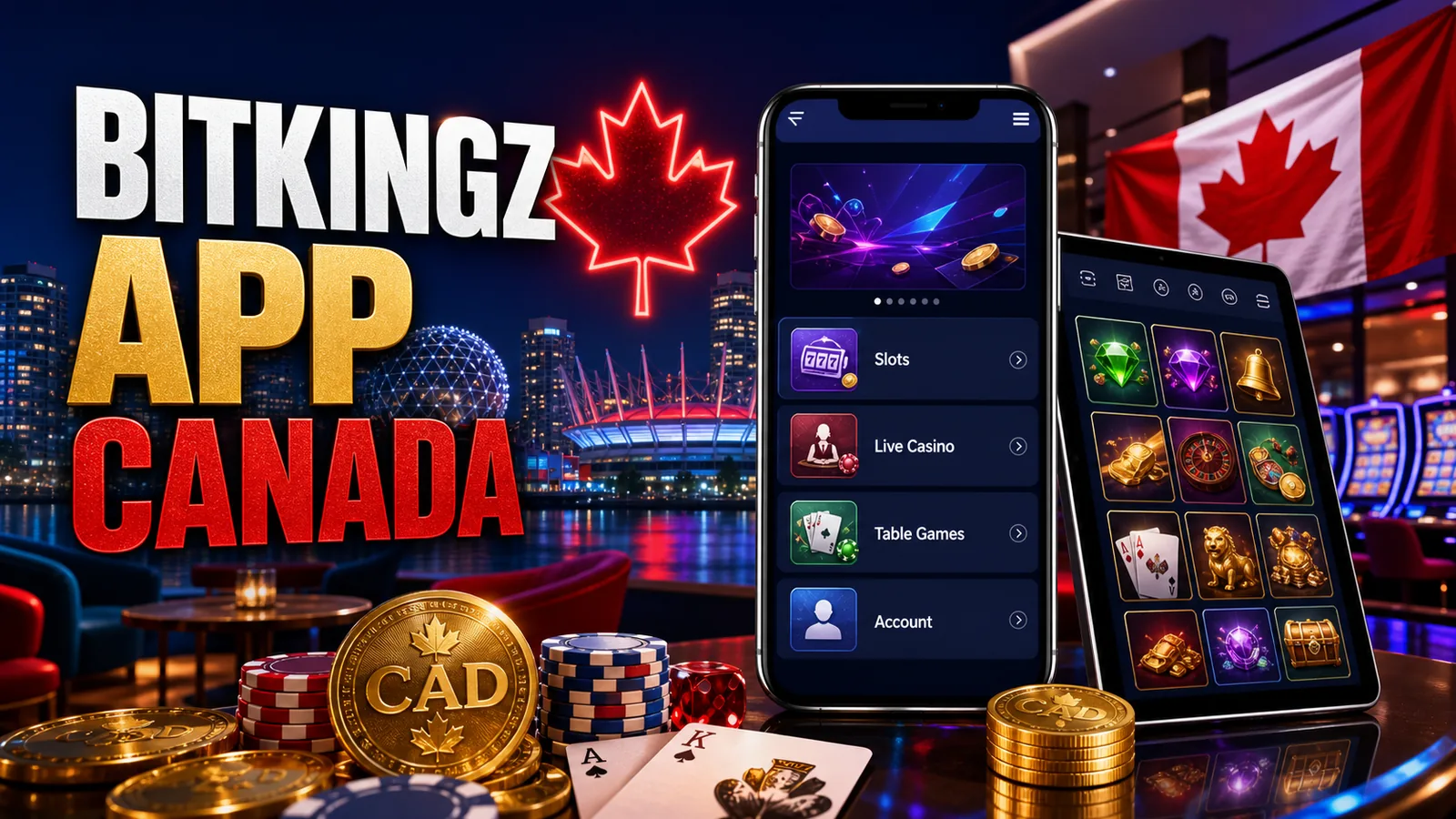 BitKingz Casino App Canada content banner