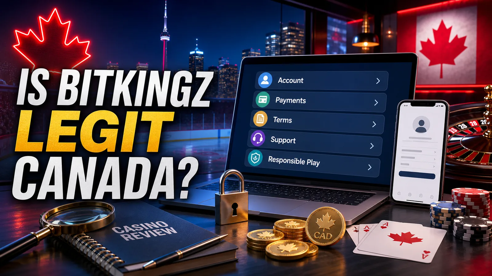 Is BitKingz Casino Legit in Canada? content banner